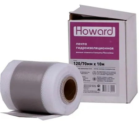 HOWARD Гидроизоляционная лента для ванной HOWARD Гидроизоляционная лента для ванной недорого с доставкой