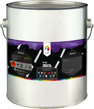 Лакокраска Lida АК-555 эмаль для горизонтальной разметки автомобильных дорог Лакокраска Lida АК-555 эмаль для горизонтальной разметки автомобильных дорог недорого с доставкой