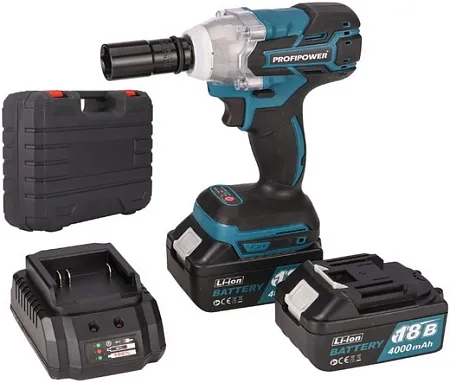 Profipower MKDTW-18B гайковерт ударный аккумуляторный бесщеточный Profipower MKDTW-18B гайковерт ударный аккумуляторный бесщеточный недорого с доставкой