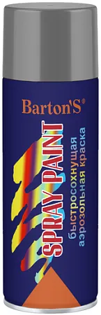 Bartons Spray Paint быстросохнущая аэрозольная краска Bartons Spray Paint быстросохнущая аэрозольная краска