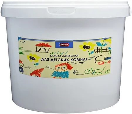 Аквест 22 краска латексная для детских комнат Аквест 22 краска латексная для детских комнат