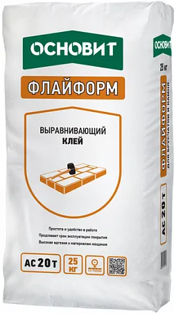 Основит Флайформ AC 20 T выравнивающий клей Основит Флайформ AC 20 T выравнивающий клей недорого с доставкой