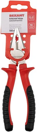 Rexant плоскогубцы комбинированные никелированные Rexant плоскогубцы комбинированные никелированные