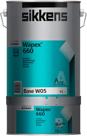 Sikkens Wood Coatings Wapex 660 эпоксидная двухкомпонентная краска Sikkens Wood Coatings Wapex 660 эпоксидная двухкомпонентная краска недорого с доставкой