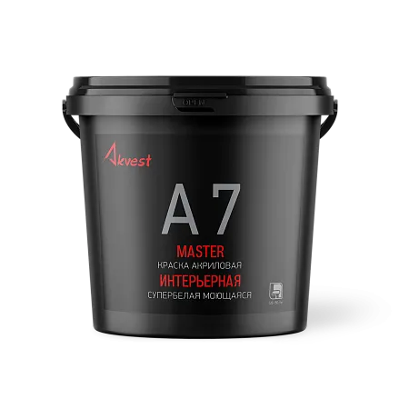 Аквест А-7 MASTER - МОЮЩАЯСЯ АНТИСЕПТИЧЕСКАЯ АКРИЛОВАЯ КРАСКА ДЛЯ НАРУЖНЫХ И ВНУТРЕННИХ РАБОТ Аквест А-7 MASTER - МОЮЩАЯСЯ АНТИСЕПТИЧЕСКАЯ АКРИЛОВАЯ КРАСКА ДЛЯ НАРУЖНЫХ И ВНУТРЕННИХ РАБОТ недорого с доставкой