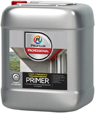 Профилюкс Professional Primer грунт глубокого проникновения с антисептическими добавками Профилюкс Professional Primer грунт глубокого проникновения с антисептическими добавками