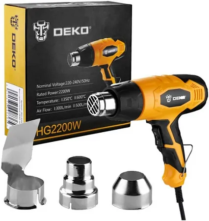 Deko HG2200W фен строительный Deko HG2200W фен строительный недорого с доставкой