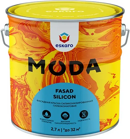 Eskaro Moda Fasad Silicon фасадная силиконизированная краска Eskaro Moda Fasad Silicon фасадная силиконизированная краска