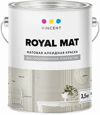 Vincent Royal Mat алкидная краска Vincent Royal Mat алкидная краска