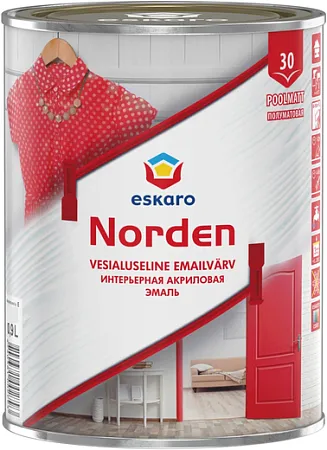 Eskaro Norden 30 интерьерная акриловая эмаль Eskaro Norden 30 интерьерная акриловая эмаль